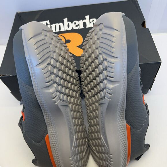 Timberland PRO Intercept Men Steel Toe Slip Resistant Work/Trail Shoe Grey SZ 12 - Picture 3 of 7